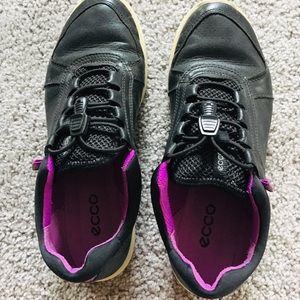 Ecco sense leather sneakers